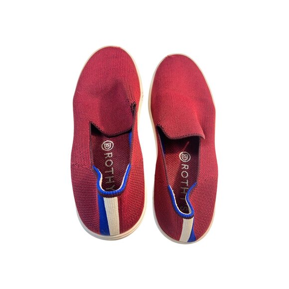 Rothy’s “The Sneaker” Garnet Red Wine RARE size 8.5 - Picture 4 of 6